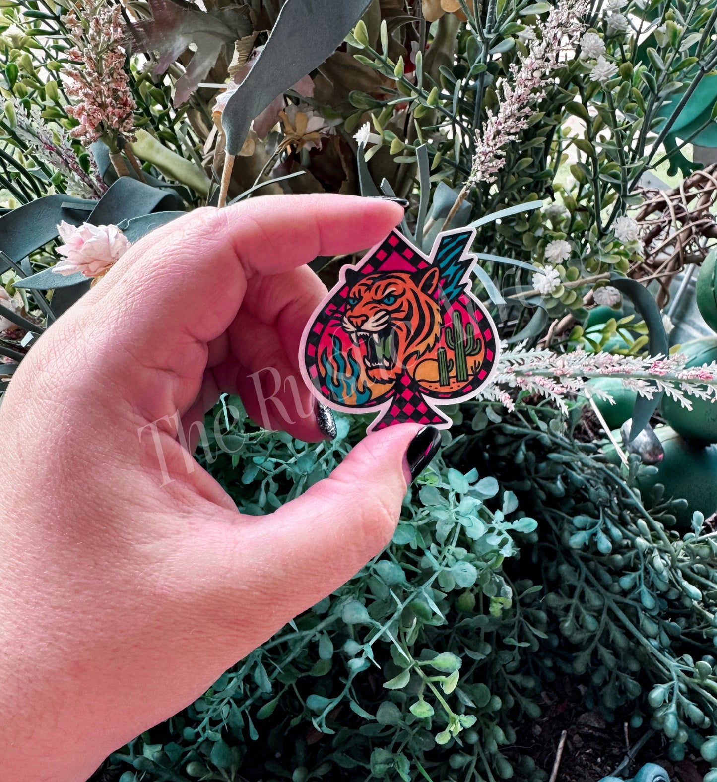 Desert Tiger Sticker